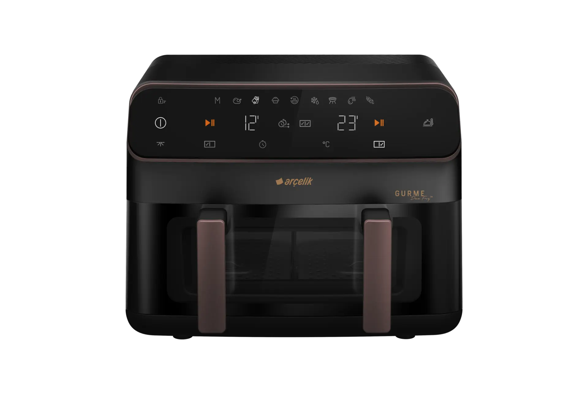 FRA 9494 Gurme TrioFry® Airfryer & Az Yağlı Fritöz